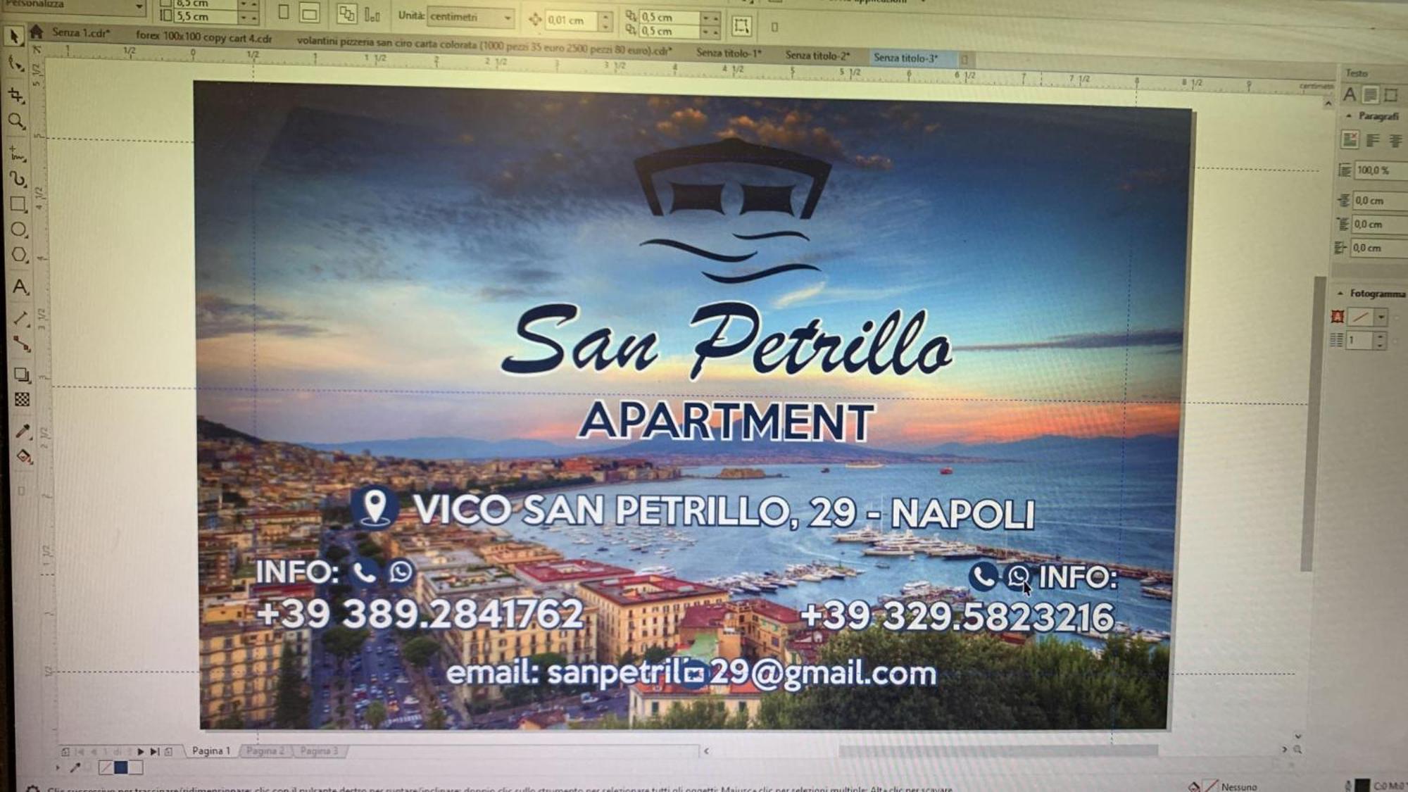 San Petrillo Apartment Неаполь Экстерьер фото